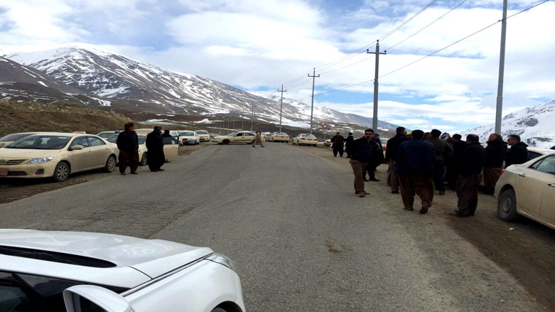 لە حاجی ئۆمەران خۆپێشاندانە
